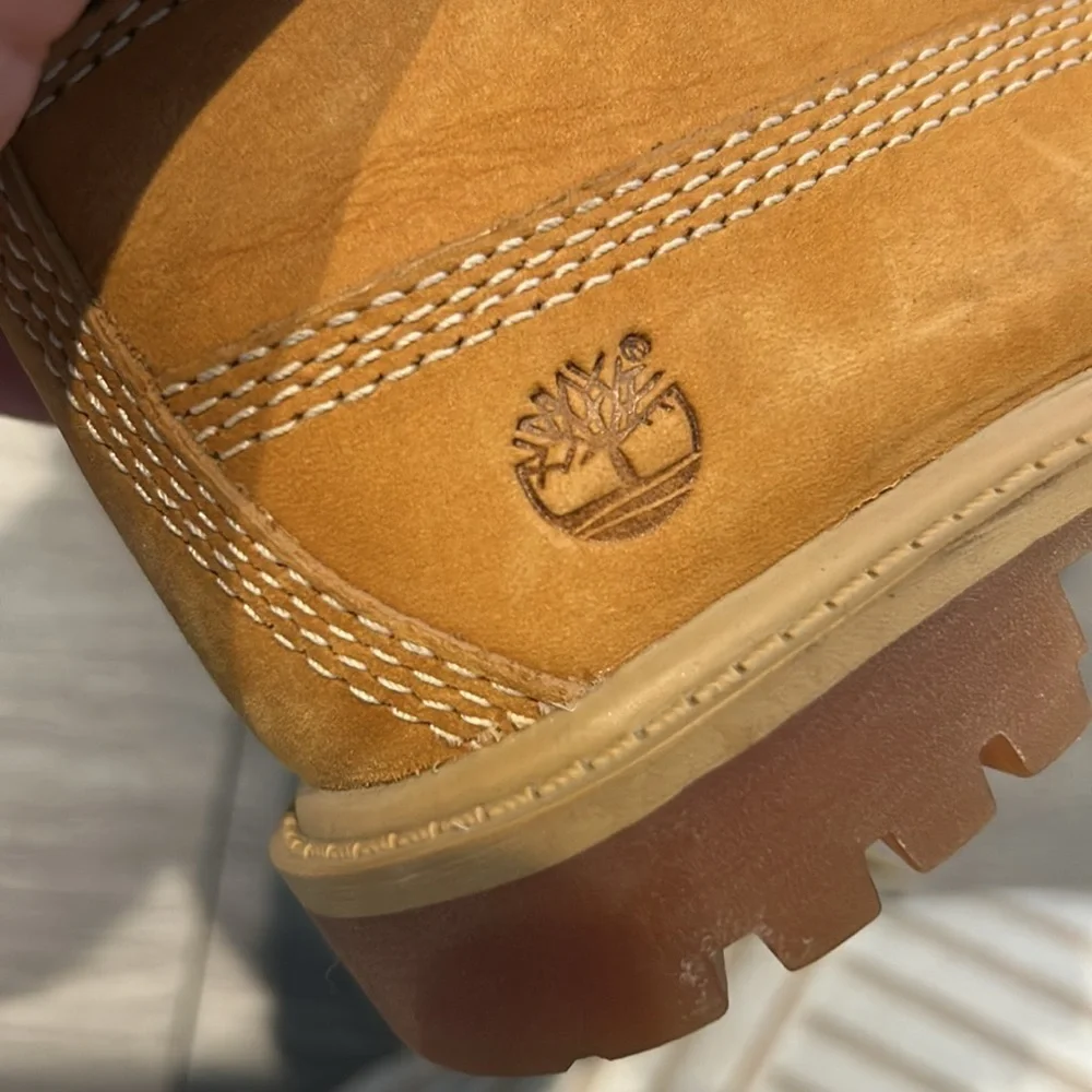 Timberland Kids Brown Leather Boots